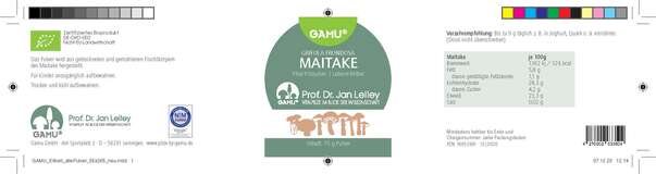 Gamu Maitake Pulver, A-Nr.: 5600271 - 03