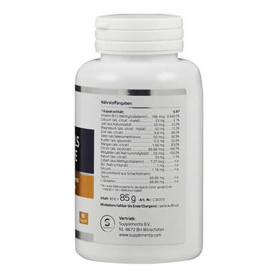 Supplementa Minerals for life Kapseln, A-Nr.: 5596782 - 02