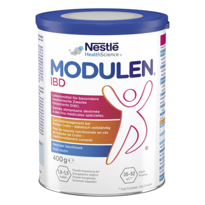 Sie sehen eine Packung Modulen™ IBD 400 g, Produktbild: 01 Modulen™ IBD 400 g, A-Nr.: 3445323 - 01