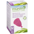 Sie sehen eine Packung Masmi Öko Menstruationstasse Größe M, Produktbild: 01 Masmi Öko Menstruationstasse Größe M, A-Nr.: 4620834 - 01