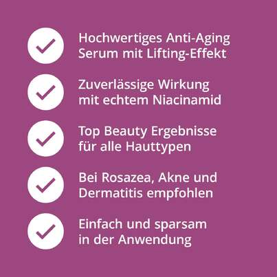 Sie sehen eine Packung Niacinamide Serum, Produktbild: 04 Niacinamide Serum, A-Nr.: 5779979 - 04
