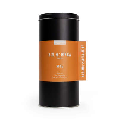 Sie sehen eine Packung Kasimir und Lieselotte - Bio Moringa Pulver 500 g, Produktbild: 01 Kasimir und Lieselotte - Bio Moringa Pulver 500 g, A-Nr.: 5176560 - 01