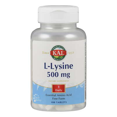 Supplementa L-Lysin 500mg Tabletten, A-Nr.: 5395345 - 01