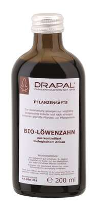 DRAPAL® Löwenzahn bio Pflanzensaft, A-Nr.: 5008383 - 01