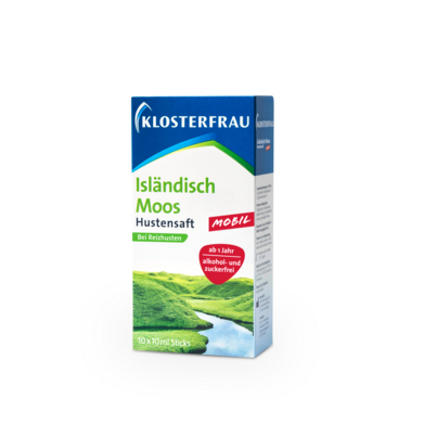 Klosterfrau Isländisch Moos Malve Hustensaft „mobil“, A-Nr.: 3514366 - 01