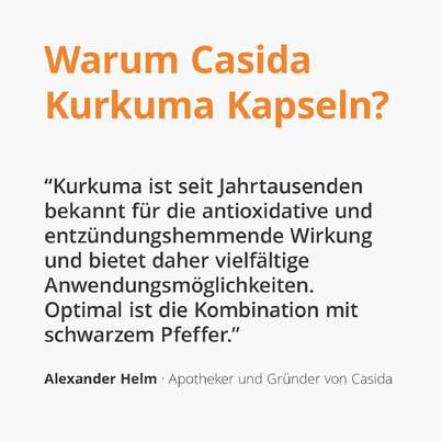 Casida Kurkuma Kapseln mit schwarzem Pfeffer, A-Nr.: 5338991 - 02