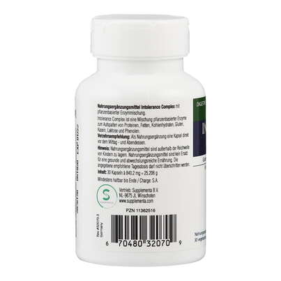 Supplementa Intolerance Complex™ Kapseln, A-Nr.: 5395546 - 03