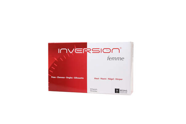 Sie sehen eine Packung INVERSION® femme, Produktbild: 01 INVERSION® femme, A-Nr.: 3041910 - 01