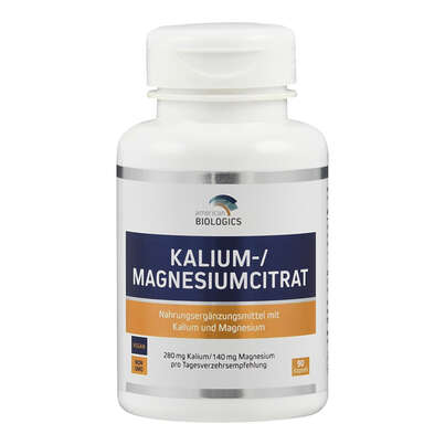 Supplementa Kalium-/ Magnesiumcitrat Kapseln, A-Nr.: 5596813 - 01