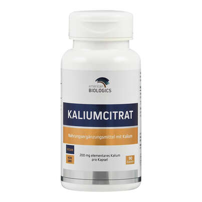 Supplementa Kaliumcitrat Kapseln, A-Nr.: 5596799 - 01