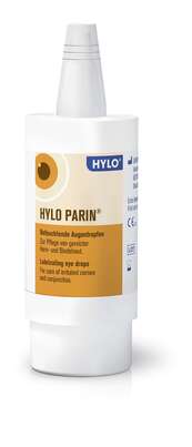 Sie sehen eine Packung Hylo-Parin Augentropfen 10ml, Produktbild: 03 Hylo-Parin Augentropfen 10ml, A-Nr.: 4113758 - 03
