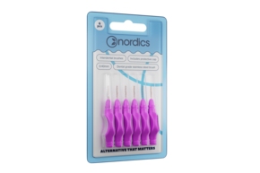 Nordics Öko Interdentalbürsten Sticks 0,4mm, A-Nr.: 5799611 - 01