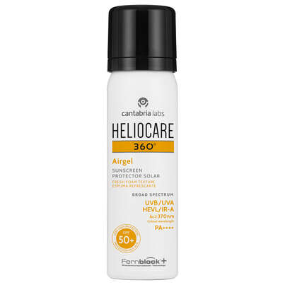 Sie sehen eine Packung Heliocare 360° Airgel SPF 50+, Produktbild: 01 Heliocare 360° Airgel SPF 50+, A-Nr.: 4240965 - 01