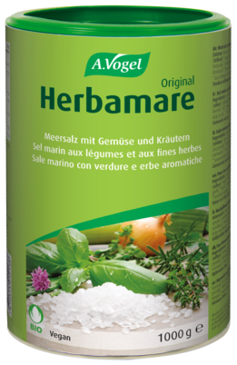 Sie sehen eine Packung A.Vogel Herbamare® Original, Bio, Produktbild: 01 A.Vogel Herbamare® Original, Bio, A-Nr.: 4838740 - 01