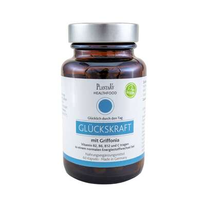Sie sehen eine Packung GlücksKraft mit Griffonia, Produktbild: 01 GlücksKraft mit Griffonia, A-Nr.: 5779235 - 01