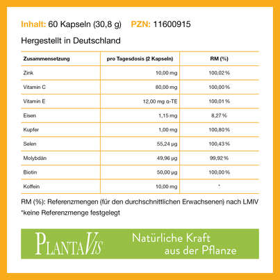 Sie sehen eine Packung HaarTastisch - Hirse mit Koffein Kapseln, Produktbild: 02 HaarTastisch - Hirse mit Koffein Kapseln, A-Nr.: 4488547 - 02