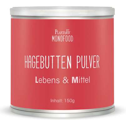 Sie sehen eine Packung Hagebutte Pulver 150g, Produktbild: 01 Hagebutte Pulver 150g, A-Nr.: 4545357 - 01