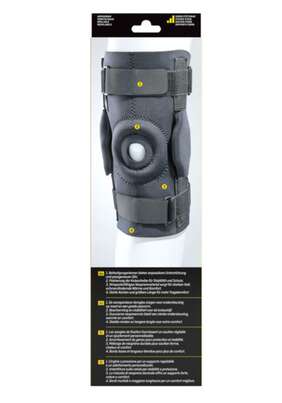 Sie sehen eine Packung FUTURO™ Knie-Bandage mit seitlicher Gelenkschiene, Verstellbar SPORT (40.6 - 55.9 cm), Produktbild: 03 FUTURO™ Knie-Bandage mit seitlicher Gelenkschiene, Verstellbar SPORT (40.6 - 55.9 cm), A-Nr.: 5233329 - 03