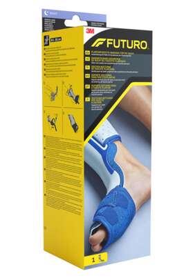 Sie sehen eine Packung FUTURO™ Plantarfasziitis-Bandage für die Nacht, Verstellbar, Produktbild: 02 FUTURO™ Plantarfasziitis-Bandage für die Nacht, Verstellbar, A-Nr.: 4851953 - 02