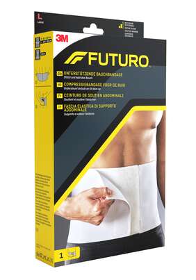 Sie sehen eine Packung FUTURO™ Unterstützende Bauchbandage , L, Produktbild: 02 FUTURO™ Unterstützende Bauchbandage , L, A-Nr.: 5680749 - 02