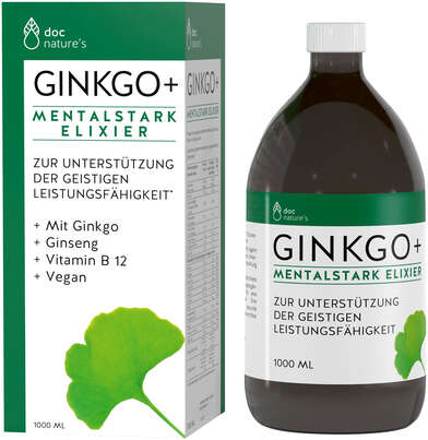 doc nature’s Ginkgo + Mentalstark Elixier, A-Nr.: 5286107 - 01