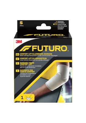 Sie sehen eine Packung FUTURO™ Comfort Lift Ellenbogen-Bandage 76577, S (22.9 - 25.4 cm), Produktbild: 01 FUTURO™ Comfort Lift Ellenbogen-Bandage 76577, S (22.9 - 25.4 cm), A-Nr.: 4237791 - 01