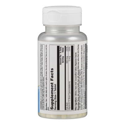 Supplementa Folsäure 800mcg +B12 Tabletten, A-Nr.: 5395397 - 02