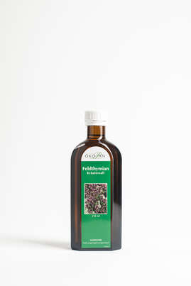 Sie sehen eine Packung Feldthymian Hustensaft Ökopan 250ml, Produktbild: 01 Feldthymian Hustensaft Ökopan 250ml, A-Nr.: 1371951 - 01
