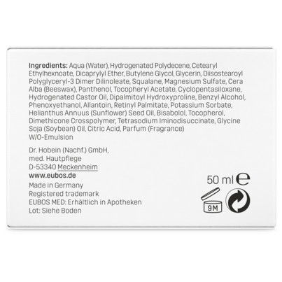 Sie sehen eine Packung Eubos Sensitiv Aufbaucreme, Produktbild: 04 Eubos Sensitiv Aufbaucreme, A-Nr.: 2167997 - 04