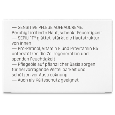 Sie sehen eine Packung Eubos Sensitiv Aufbaucreme, Produktbild: 05 Eubos Sensitiv Aufbaucreme, A-Nr.: 2167997 - 05