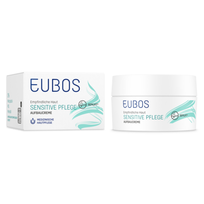 Sie sehen eine Packung Eubos Sensitiv Aufbaucreme, Produktbild: 06 Eubos Sensitiv Aufbaucreme, A-Nr.: 2167997 - 06