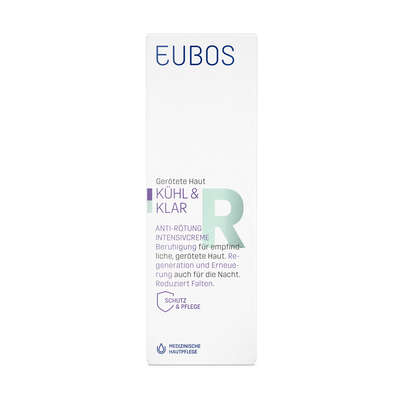 Sie sehen eine Packung Eubos Kühl und Klar Intensivcreme 30ml, Produktbild: 03 Eubos Kühl und Klar Intensivcreme 30ml, A-Nr.: 5473832 - 03