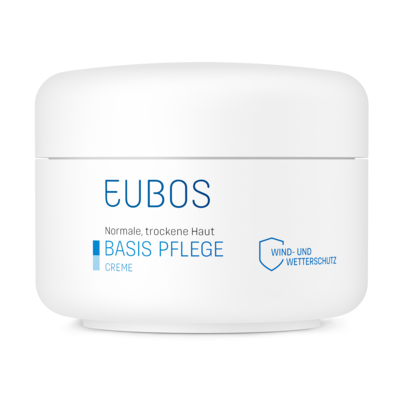 Sie sehen eine Packung Eubos Creme Intensivpflege Tiegel 100ml, Produktbild: 01 Eubos Creme Intensivpflege Tiegel 100ml, A-Nr.: 1649530 - 01