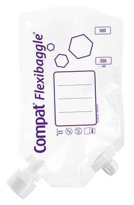 Sie sehen eine Packung Compat® Flexibaggle 500ml, Produktbild: 01 Compat® Flexibaggle 500ml, A-Nr.: 2704627 - 01