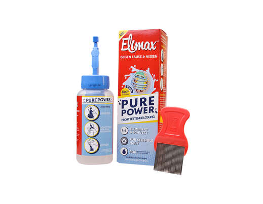 Sie sehen eine Packung Elimax® Pure Power 200 ml, Produktbild: 01 Elimax® Pure Power 200 ml, A-Nr.: 5606463 - 01
