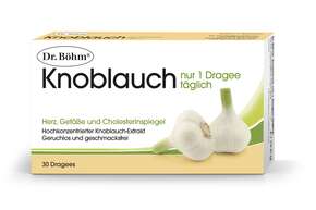 Dr. Böhm Knoblauch nur 1 Dragee täglich, A-Nr.: 1520316 - 01