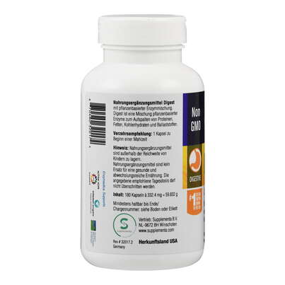 Supplementa Digest Kapseln, A-Nr.: 5596641 - 03