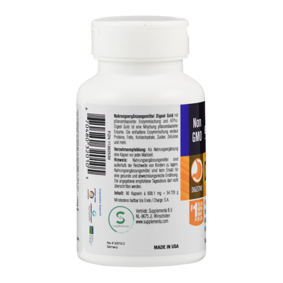 Supplementa Digest™ mit ATPro™ Kapseln, A-Nr.: 5395569 - 02