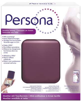 Sie sehen eine Packung Persona Verhütungsmonitor, Produktbild: 01 Persona Verhütungsmonitor, A-Nr.: 4042194 - 01