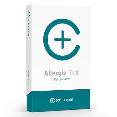 Sie sehen eine Packung cerascreen Katzenallergie Test, Produktbild: 01 cerascreen Katzenallergie Test, A-Nr.: 5638397 - 01