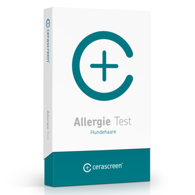 Sie sehen eine Packung cerascreen Hundeallergie Test, Produktbild: 01 cerascreen Hundeallergie Test, A-Nr.: 5638380 - 01