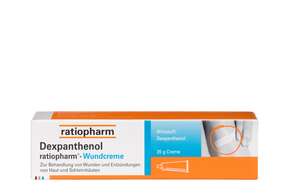 Dexpanthenol ratiopharm® Wundcreme, A-Nr.: 2424253 - 01