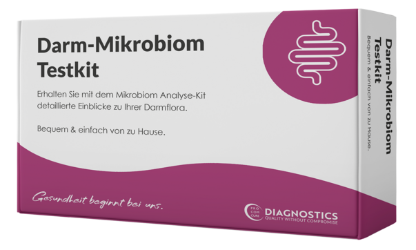 Sie sehen eine Packung DARM-MIKROBIOM TESTKIT, Produktbild: 02 DARM-MIKROBIOM TESTKIT, A-Nr.: 5825225 - 02