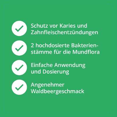 Sie sehen eine Packung Dental Repair Probiotika Lutschtabletten, Produktbild: 03 Dental Repair Probiotika Lutschtabletten, A-Nr.: 4900404 - 03