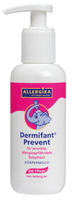 Sie sehen eine Packung Dermifant® Prevent Körpermilch 200ml, Produktbild: 02 Dermifant® Prevent Körpermilch 200ml, A-Nr.: 5585991 - 02