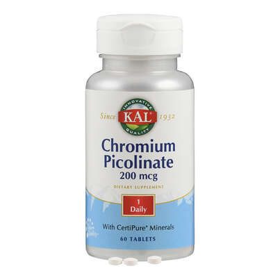 Supplementa Chrom Picolinat 200 mcg KAL Tabletten, A-Nr.: 5598806 - 04