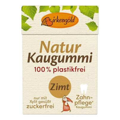 Birkengold Kaugummi Zimt nat. Kaumasse, A-Nr.: 5160352 - 03