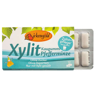 Birkengold Kaugummi Pfefferminze, A-Nr.: 5160317 - 03