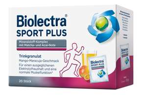 Biolectra® SPORT PLUS Trinkgranulat 20 ST, A-Nr.: 5700156 - 01
