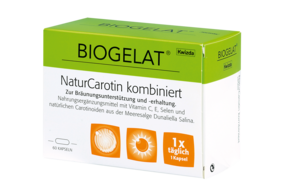 Biogelat Naturcarotin kombiniert, A-Nr.: 4084778 - 01